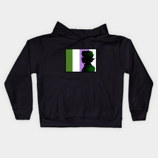 Galaxy Pidge Genderqueer Pride Kids Hoodie